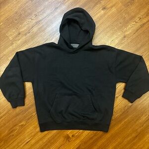 Abercrombie hoodie, plain black (super soft!)
